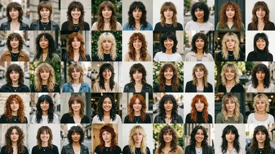 best wolf cut women hairstyles featuring short, medium, long, curly, straight, layered, and trendy wolf cut looks for every hair type