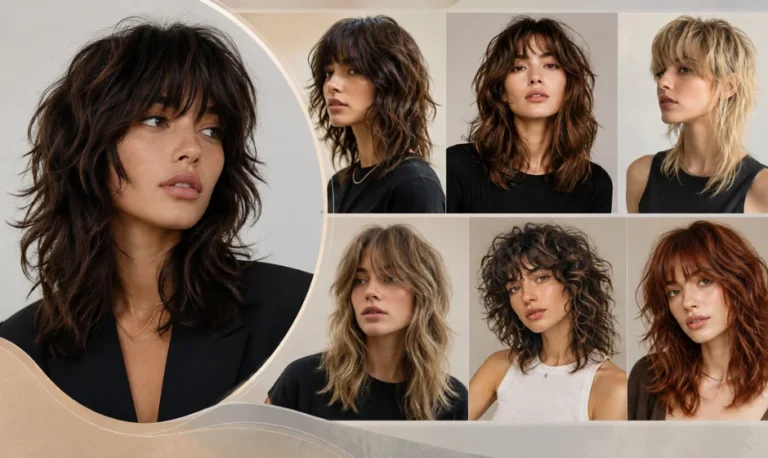 Stunning shaggy wolf cut ideas for every hair type and length